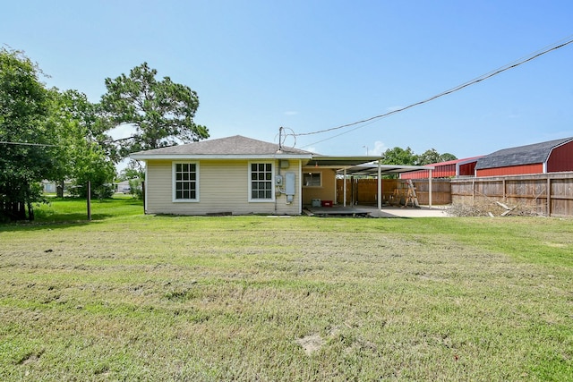 1117 Delores St, Kemah, TX 77565 - back of house with a patio area