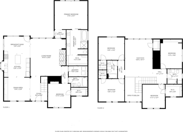 15610 Township Glen Ln, Cypress, TX 77433 - view of floor plan / room layout