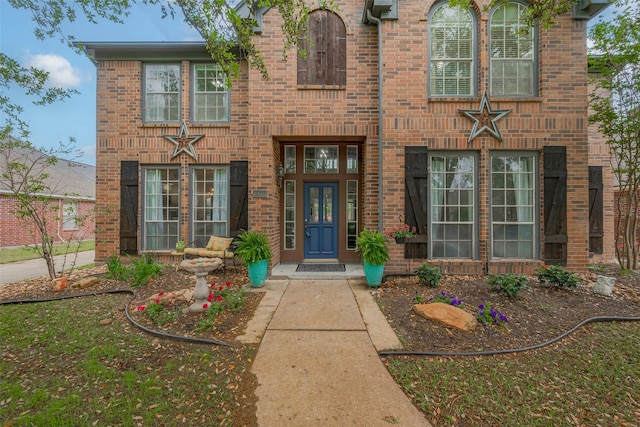 15610 Township Glen Ln, Cypress, TX 77433 - property entrance with brick siding
