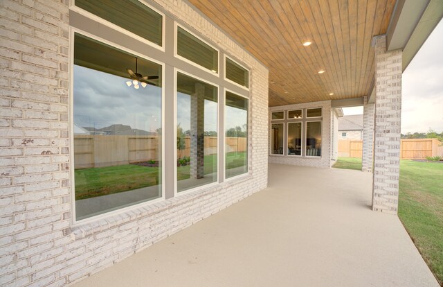 12607 Smokey Sunset Ct, Cypress, TX 77433 - view of patio