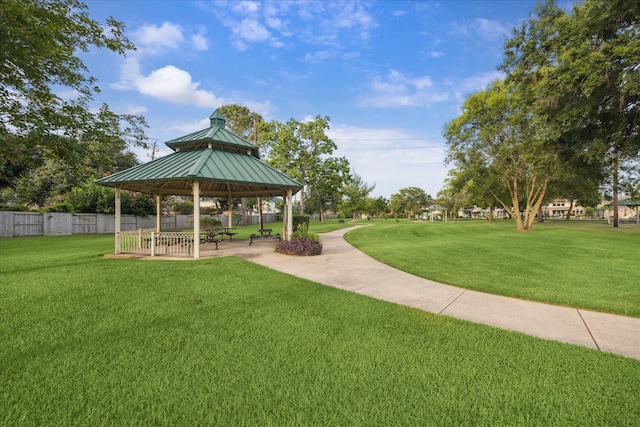 3732 Coral Reef Dr, Seabrook, TX 77586 - surrounding community with a gazebo