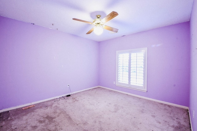 5838 Mountain View Dr, Houston, TX 77345 - empty room with carpet and a ceiling fan