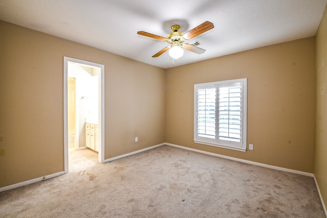 5838 Mountain View Dr, Houston, TX 77345 - empty room with carpet flooring and ceiling fan