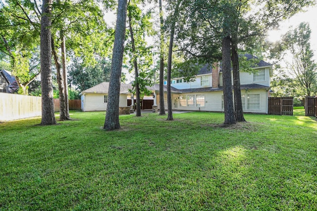 5838 Mountain View Dr, Houston, TX 77345 - view of yard