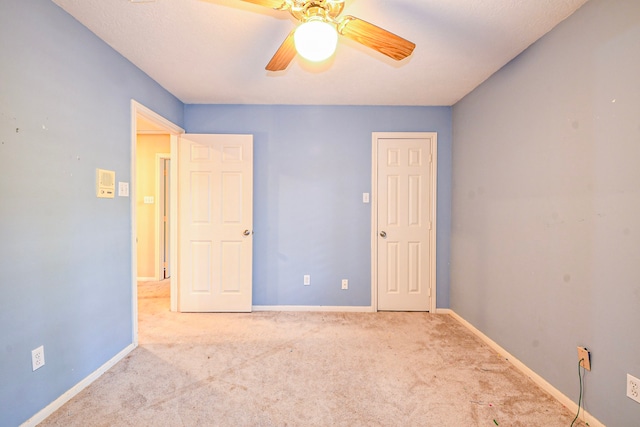 5838 Mountain View Dr, Houston, TX 77345 - unfurnished bedroom featuring carpet and a ceiling fan