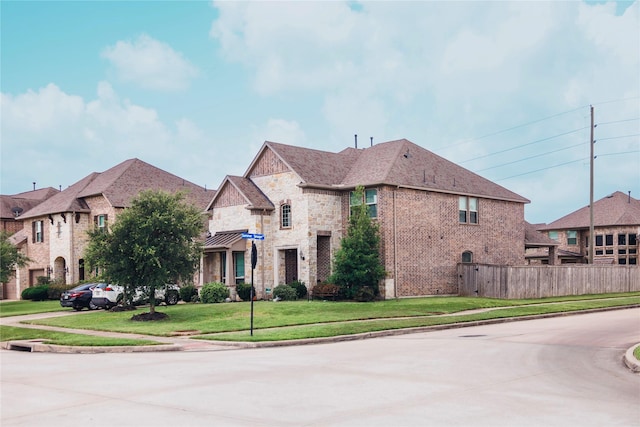 4300 Turnbridge Ct, Manvel, TX 77578 - french country style house with brick siding