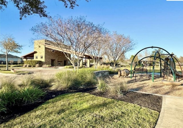 4300 Turnbridge Ct, Manvel, TX 77578 - view of yard