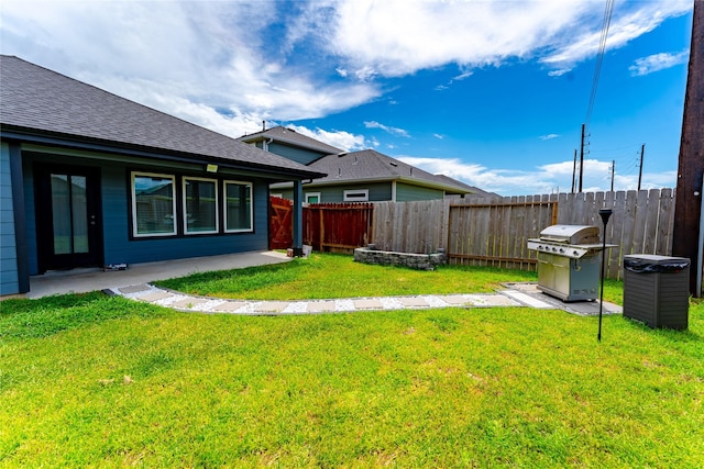 31714 Brandon Mill Trl, Fulshear, TX 77441 - view of yard featuring a patio