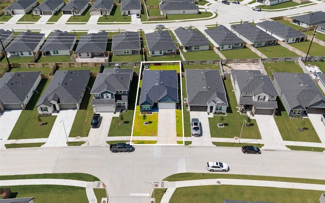 31714 Brandon Mill Trl, Fulshear, TX 77441 - aerial view of residential area featuring property parcel outlined
