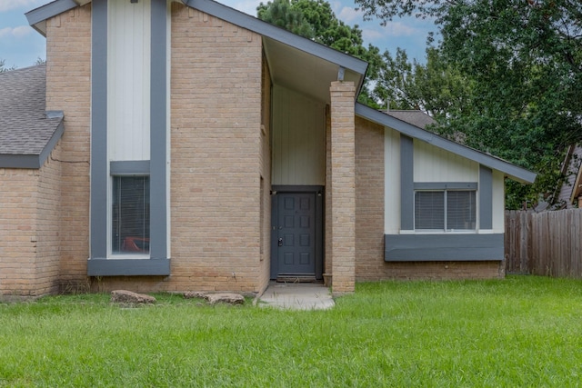 16830 Spruce Run Dr, Spring, TX 77379 - view of front of home featuring brick siding and a shingled roof