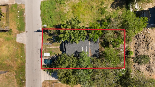 3560 Seabrook St, Houston, TX 77021 - aerial view of property's location featuring property parcel outlined