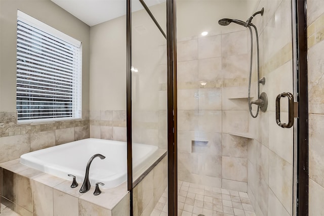 6222 Deer Run Xing, Katy, TX 77493 - full bath with a stall shower and a garden tub