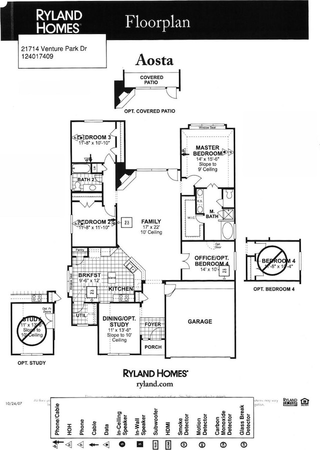 21714 Venture Park Dr, Richmond, TX 77406 - view of floor plan / room layout