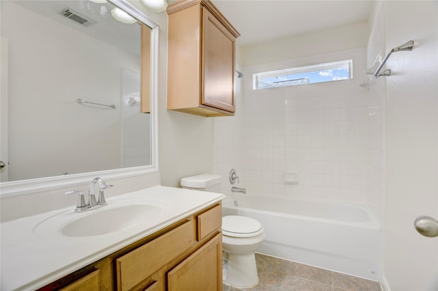 13508 Sweet Wind Ct, Pearland, TX 77584 - bathroom featuring vanity and shower / washtub combination