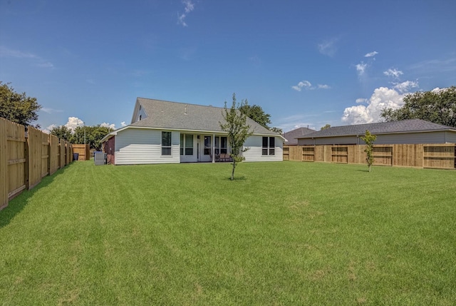 8014 Pine Wood Ct, Baytown, TX 77523 - back of house featuring a fenced backyard
