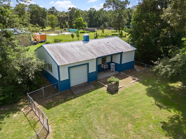 9119 Bush Buck Ln, Conroe, TX 77303 - view from above of property