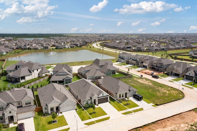 3023 Tantara Dr, Katy, TX 77493 - aerial perspective of suburban area featuring a nearby body of water