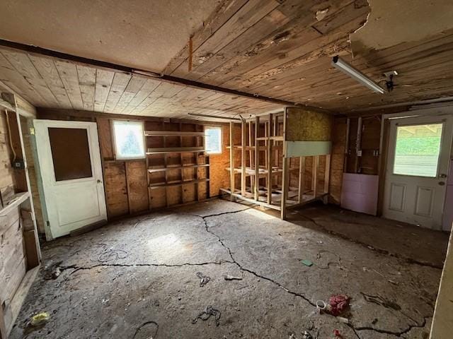 804 Tovrea Rd, Alvin, TX 77511 - misc room with healthy amount of natural light and wood ceiling