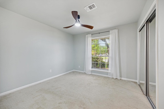 1003 Kemberton Dr, Houston, TX 77062 - unfurnished bedroom with a closet, carpet floors, and a ceiling fan