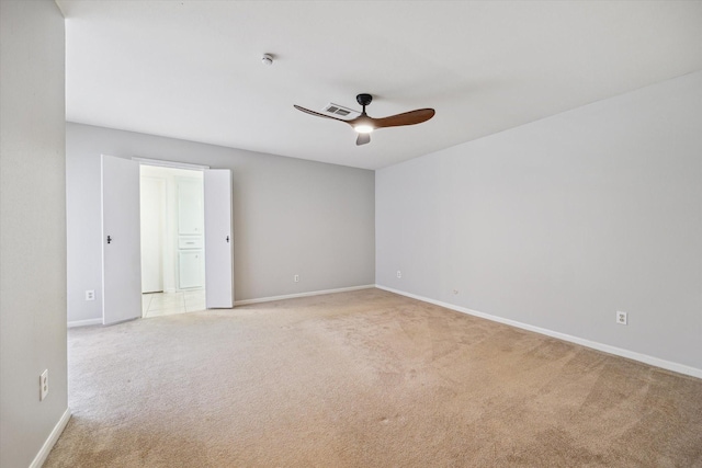 1003 Kemberton Dr, Houston, TX 77062 - unfurnished room with light carpet and a ceiling fan