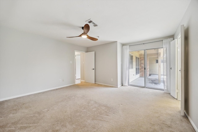 1003 Kemberton Dr, Houston, TX 77062 - empty room with carpet floors and a ceiling fan