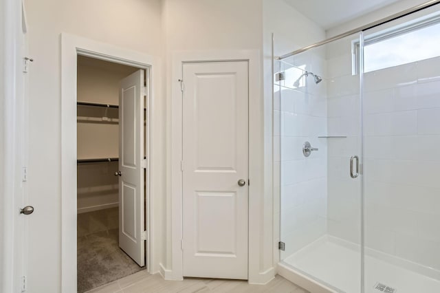 19367 Poppy Village Cir, Magnolia, TX 77355 - full bath with a shower stall and a spacious closet