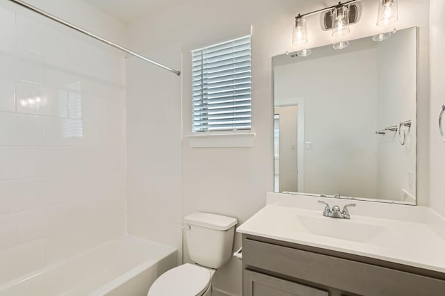 19367 Poppy Village Cir, Magnolia, TX 77355 - full bathroom featuring vanity and shower / bathtub combination