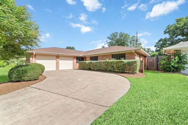 6234 Shadow Crest St, Houston, TX 77074 - single story home with brick siding, an attached garage, driveway, and roof with shingles