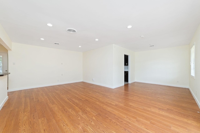 6234 Shadow Crest St, Houston, TX 77074 - spare room with light wood finished floors and recessed lighting