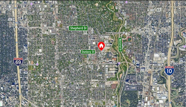 1908 Greenwich Place Dr, Houston, TX 77019 - aerial map of property and surrounding area