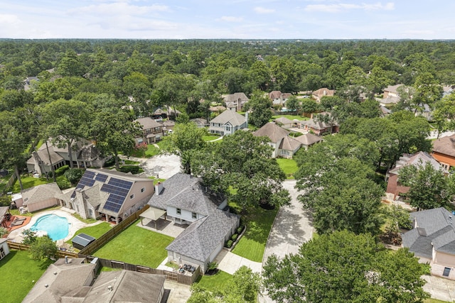 3503 Arbor Terrace Ct, Spring, TX 77388 - aerial perspective of suburban area with a pool