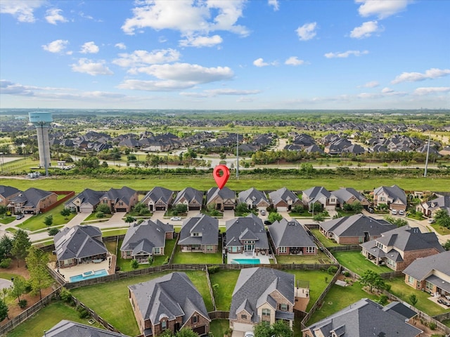 3723 Kerr Commons Ln, Houston, TX 77059 - aerial view of property and surrounding area with nearby suburban area