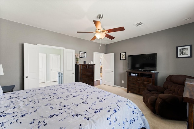 23707 Pennington Hills Dr, Spring, TX 77389 - bedroom featuring carpet floors and ceiling fan
