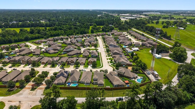 23707 Pennington Hills Dr, Spring, TX 77389 - aerial view of residential area