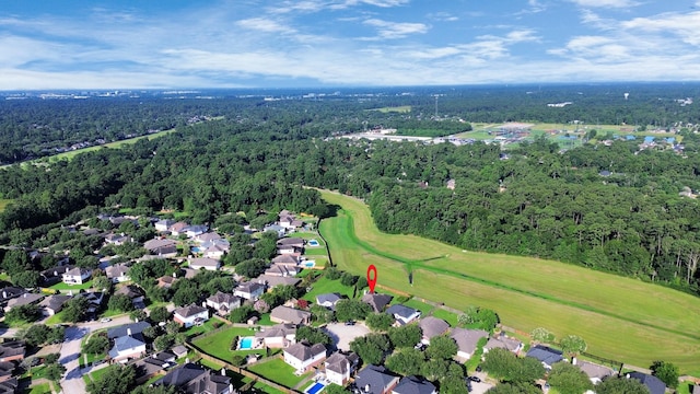 32310 Archer Park, Conroe, TX 77385 - aerial view of property and surrounding area with nearby suburban area