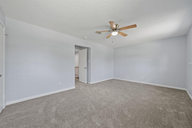 23206 Goodfellow Dr, Spring, TX 77373 - carpeted spare room featuring ceiling fan and baseboards
