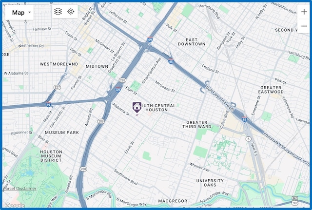 2701 Winbern St, Houston, TX 77004 - map of property location