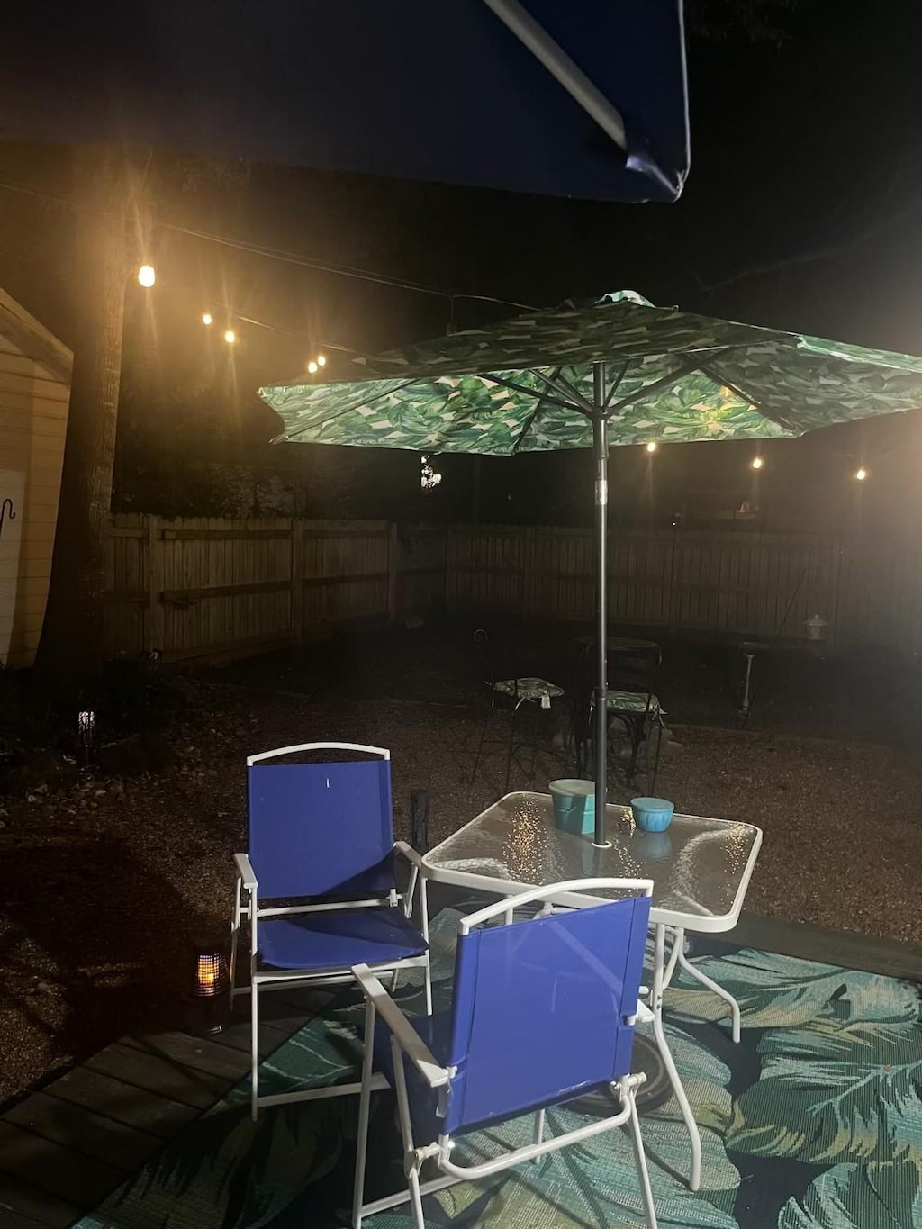 500 N 7th St, Crockett, TX 75835 - view of patio at twilight