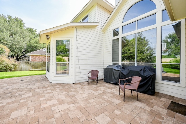 806 Spring Mist Ct, Sugar Land, TX 77479 - view of patio featuring grilling area
