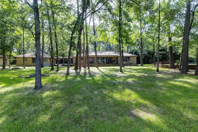 15823 Stagecoach Rd, Stagecoach, TX 77355 - view of grassy yard