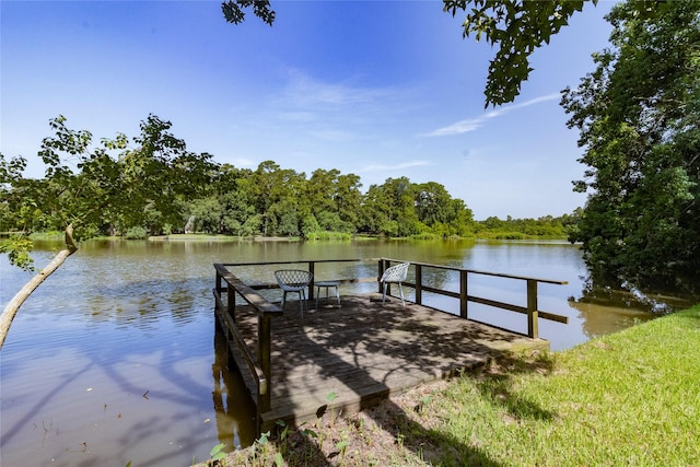 15823 Stagecoach Rd, Stagecoach, TX 77355 - dock area with a water view