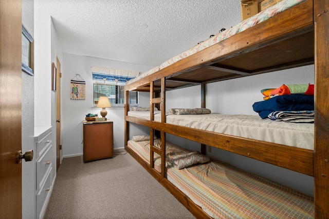 31 N Lakeview Dr, Point Blank, TX 77364 - bedroom with carpet flooring and a textured ceiling