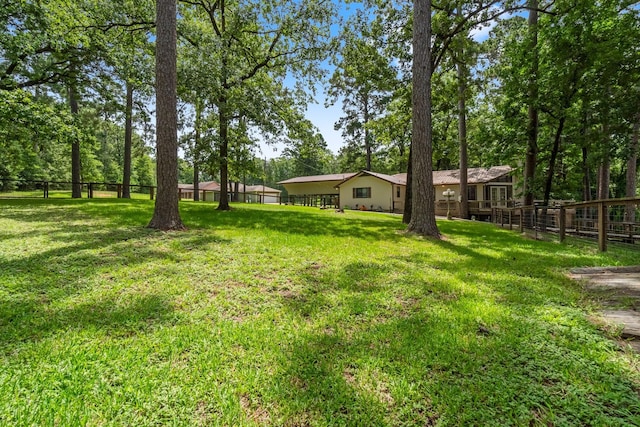 31 N Lakeview Dr, Point Blank, TX 77364 - view of yard