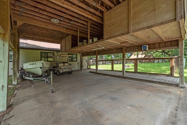 31 N Lakeview Dr, Point Blank, TX 77364 - misc room featuring a garage