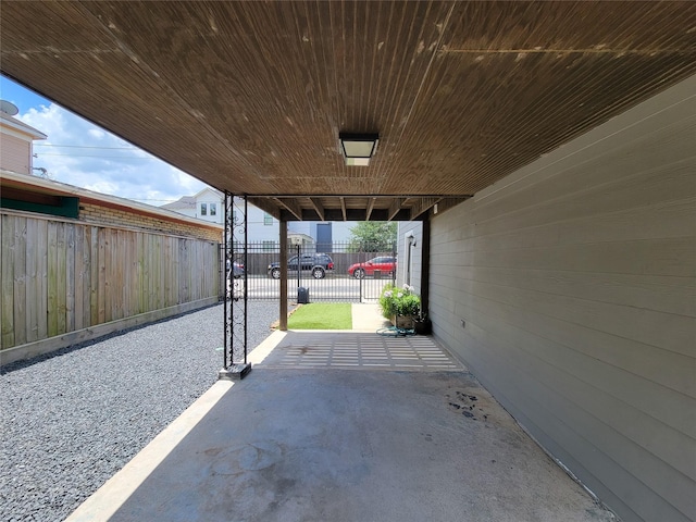 2608 Arlington St, Houston, TX 77008 - view of patio / terrace with a gate