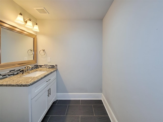 2608 Arlington St, Houston, TX 77008 - bathroom with tile patterned flooring and vanity