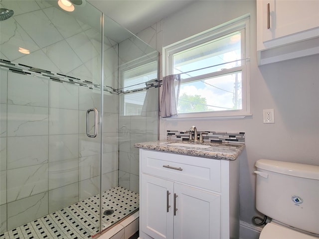 2608 Arlington St, Houston, TX 77008 - full bathroom with a stall shower and vanity