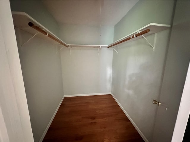 607 Reed Ave, Wharton, TX 77488 - spacious closet featuring wood finished floors