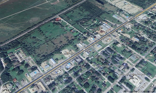 607 Reed Ave, Wharton, TX 77488 - aerial map of property and surrounding area