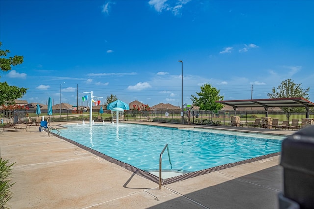 4315 Isoletta Ct, Katy, TX 77449 - community pool featuring a patio area and a gazebo